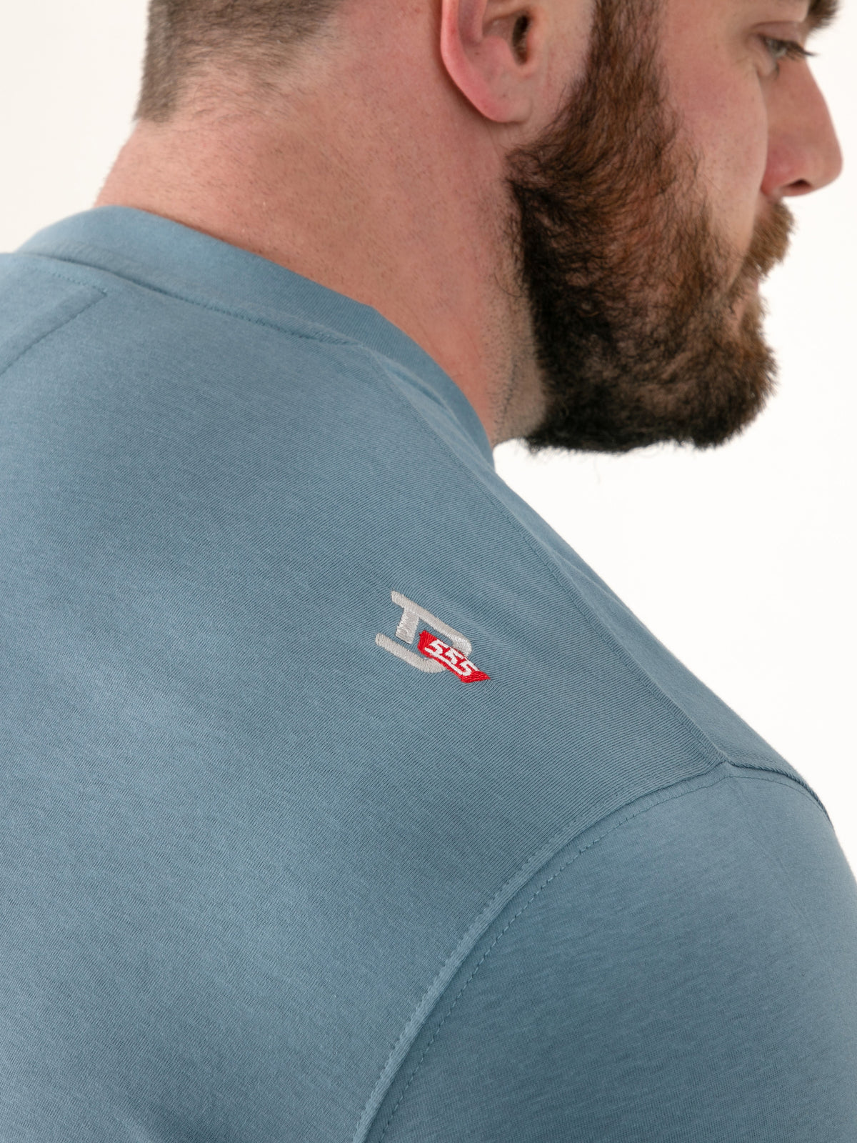 D555 blue t-shirt