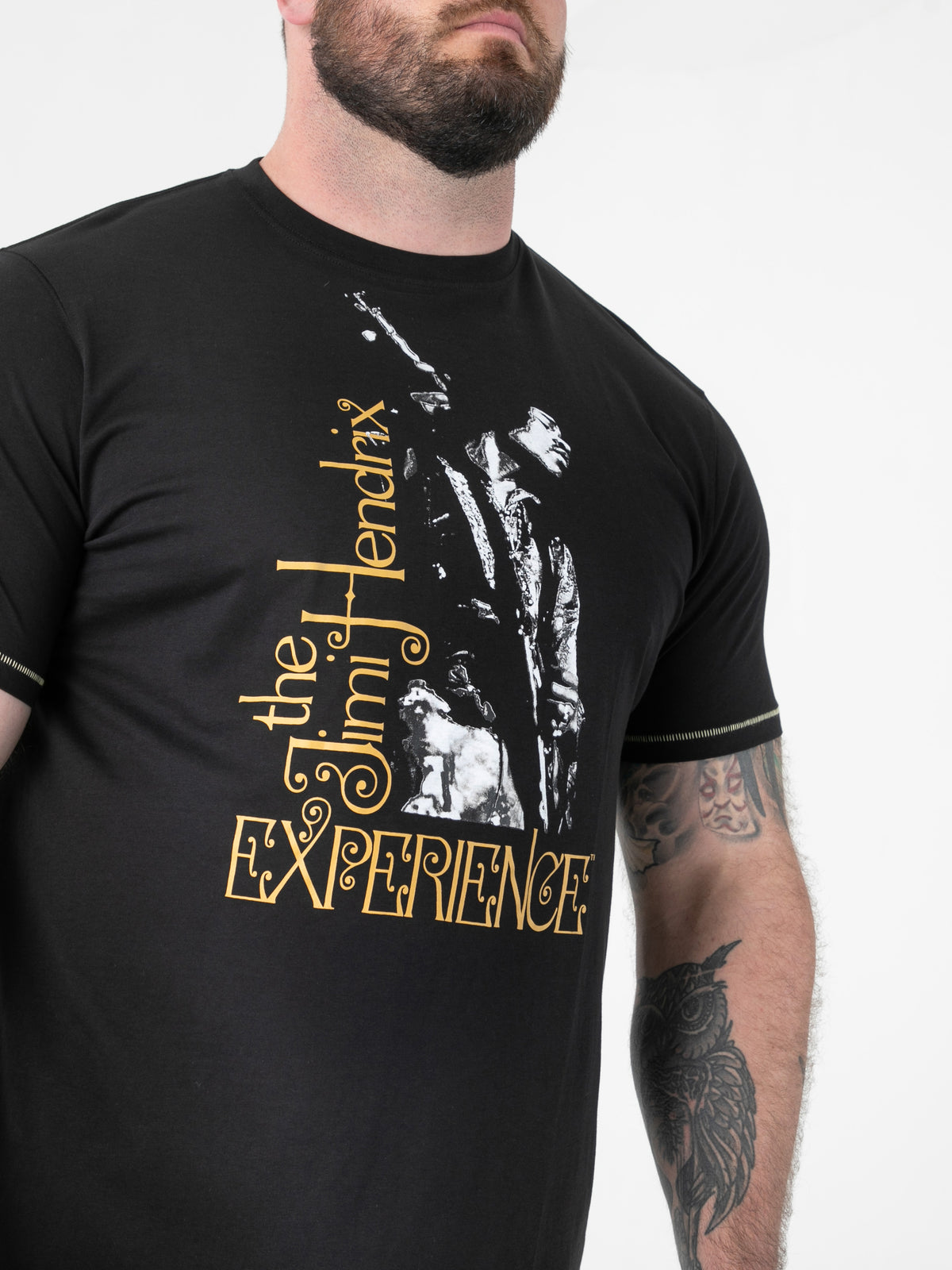 D555 Jimi Hendrix black t-shirt