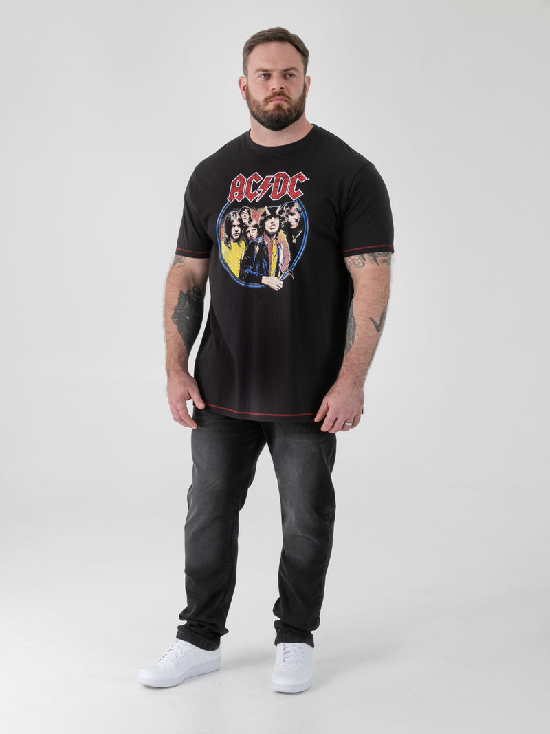 d555 black ACDC t-shirt