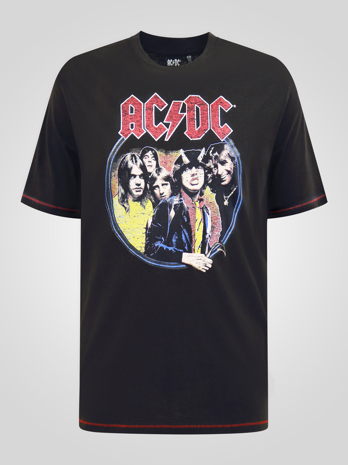 D555 black AC DC t-shirt