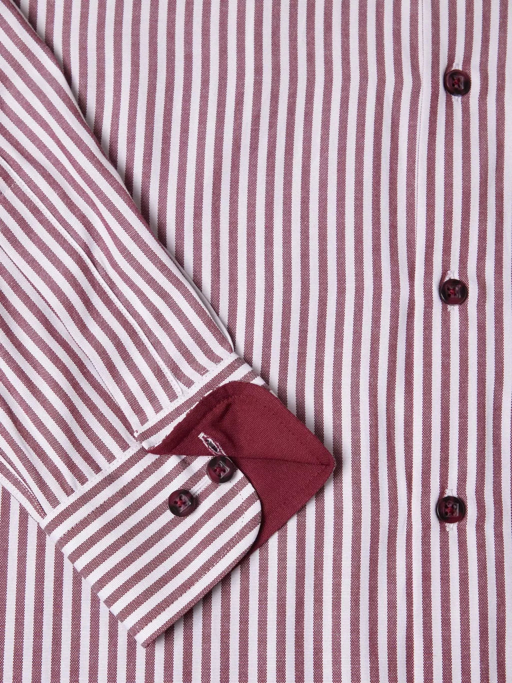 Drifter red striped shirt