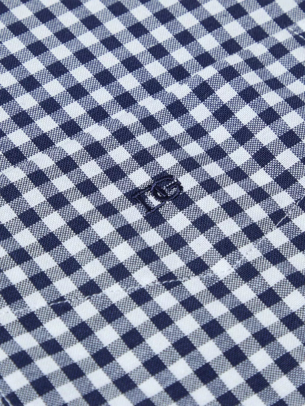 Drifter navy check shirt