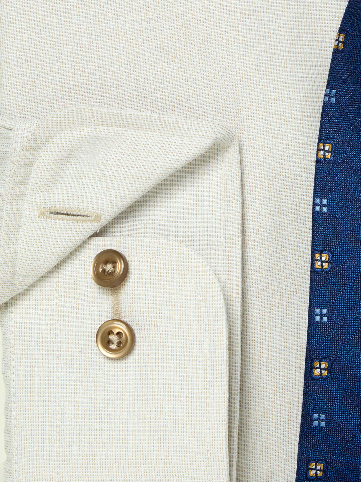 Daniel Grahame light beige shirt