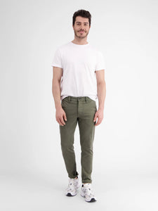 Lerros green chino trousers