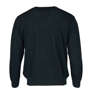 Deer Park green round neck jumper