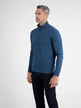 Load image into Gallery viewer, Lerros 1/4 zip blue sweatshirt
