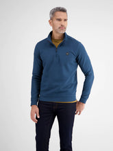 Load image into Gallery viewer, Lerros 1/4 zip blue sweatshirt
