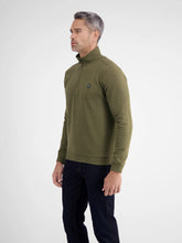 Load image into Gallery viewer, Lerros green 1/4 zip sweatshirt
