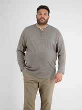 Load image into Gallery viewer, Lerros grey grandad style sweatshirt
