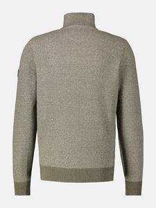 Lerros green 1/4 zip sweater