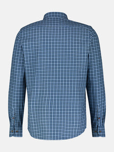 Lerros blue check shirt