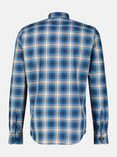Load image into Gallery viewer, Lerros blue check shirt
