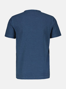 Lerros blue grandad t-shirt
