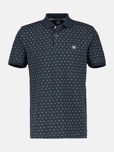 Lerros navy pique polo