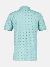 Load image into Gallery viewer, Lerros turquoise pique polo
