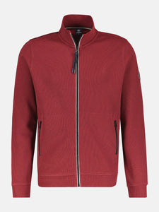 wine Lerros sweatjacket