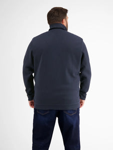 Lerros navy sweatjacket