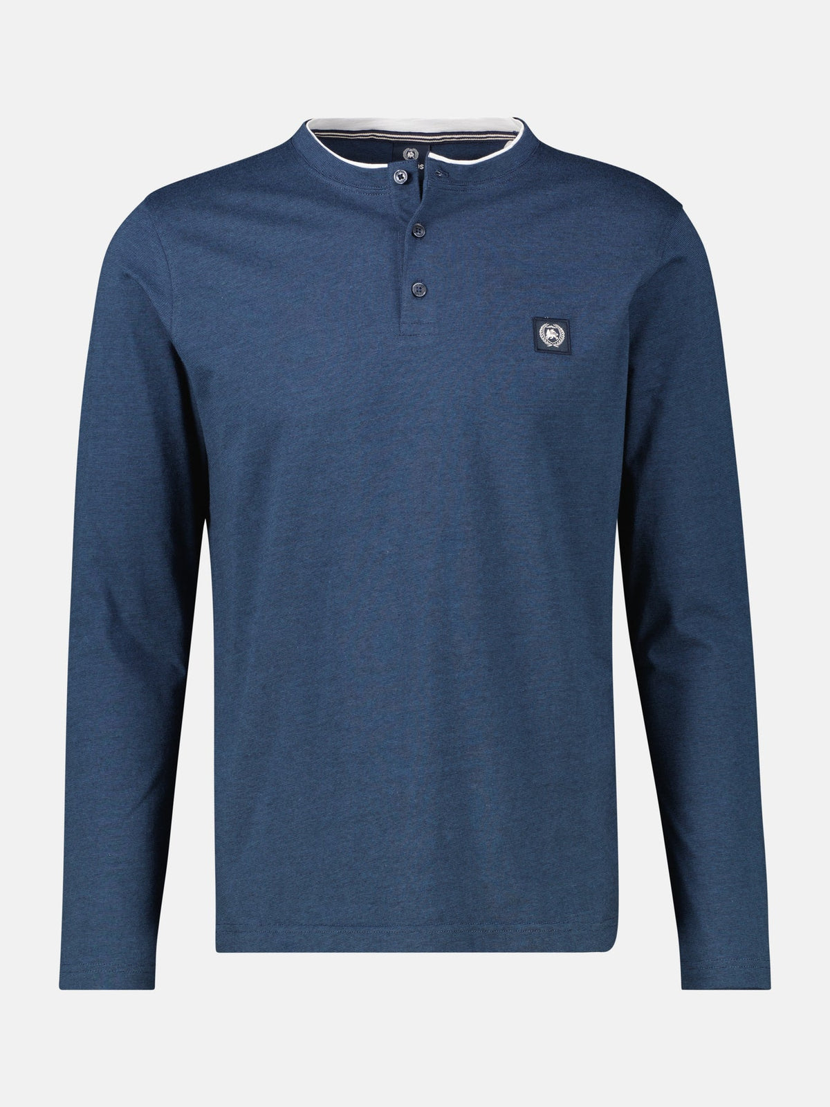 Lerros navy grandad style sweatshirt