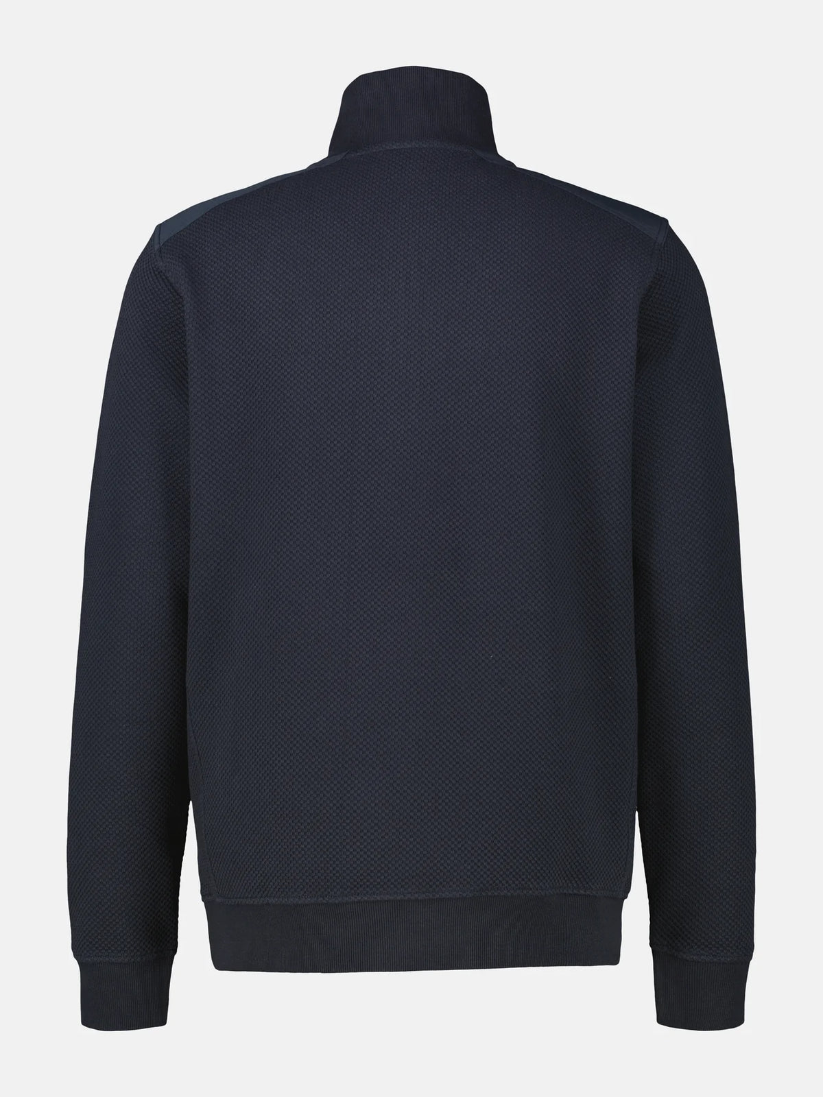 Lerros navy long sleeve polo sweashirt