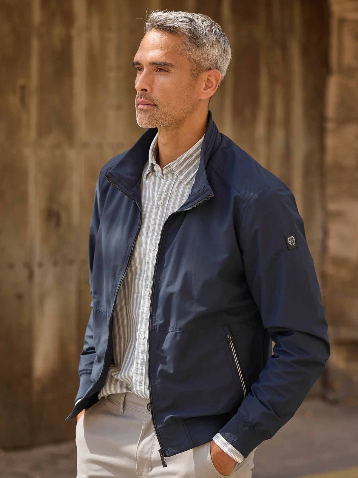 Lerros navy lightweight jacket