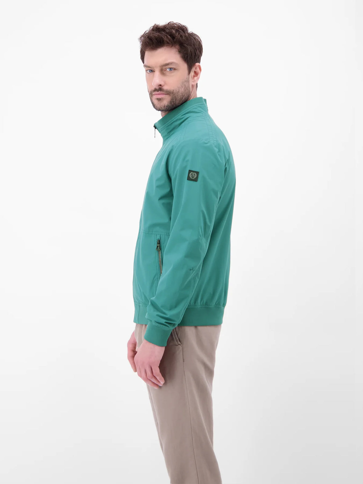 Lerros teal green lightweight jacket