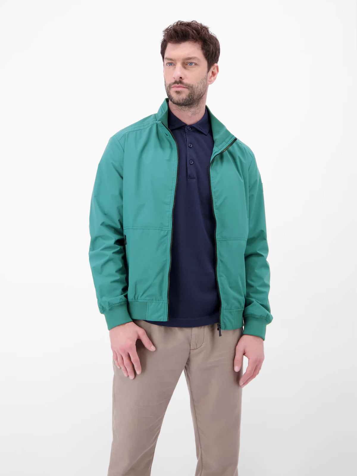 Lerros teal green lightweight jacket