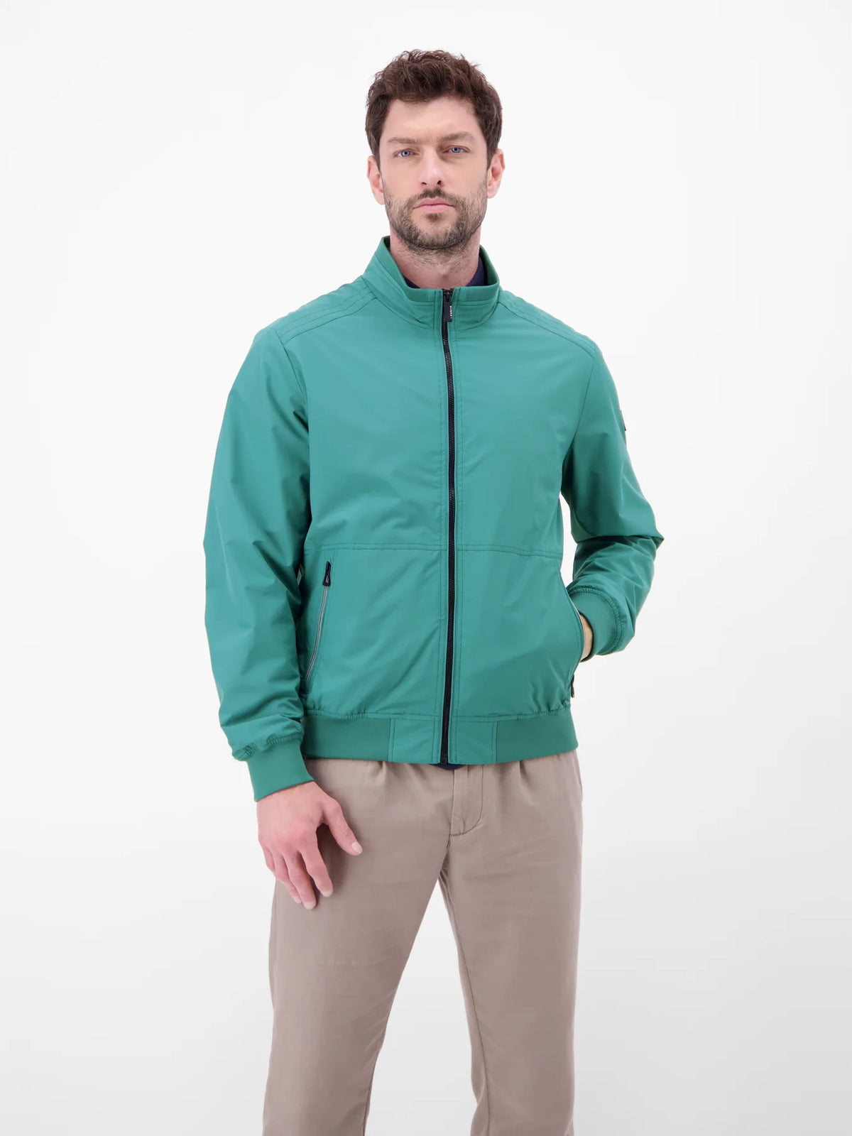 Lerros teal green lightweight jacket
