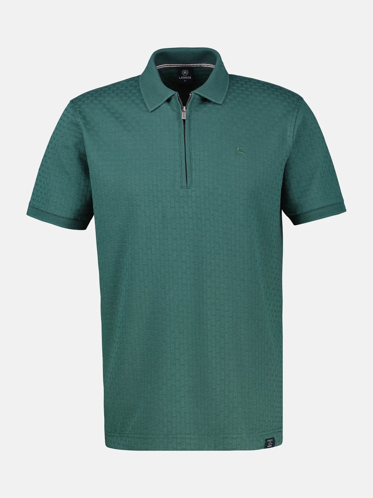 Lerros green pique polo
