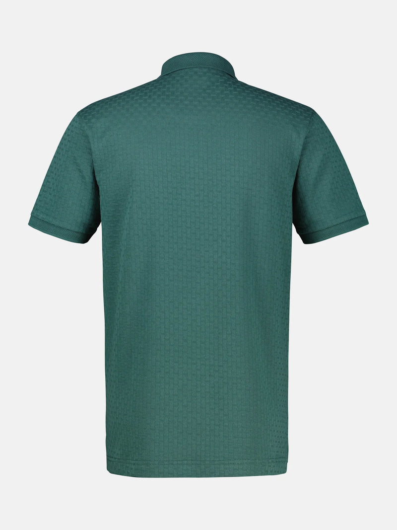 Lerros green pique polo
