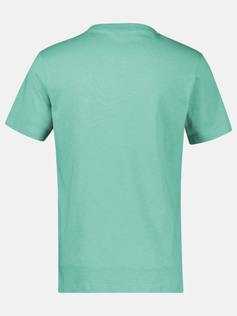 Lerros light green grandad tee