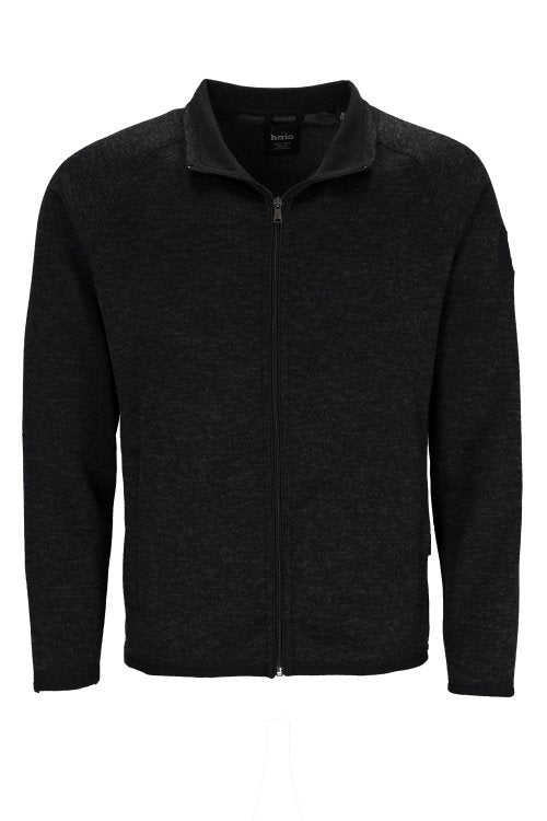 Hajo dark grey sweatjacket