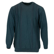 Load image into Gallery viewer, Swallow teal green round neck jumper

