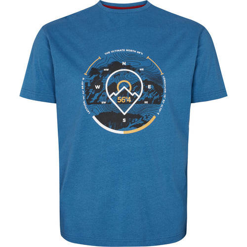 North 56.4 blue t-shirt