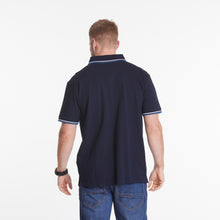 Load image into Gallery viewer, Noth 56.4 navy pique polo
