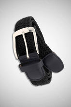 Load image into Gallery viewer, D555 elasticated black belt
