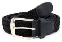 Load image into Gallery viewer, d555 elasticated black belt
