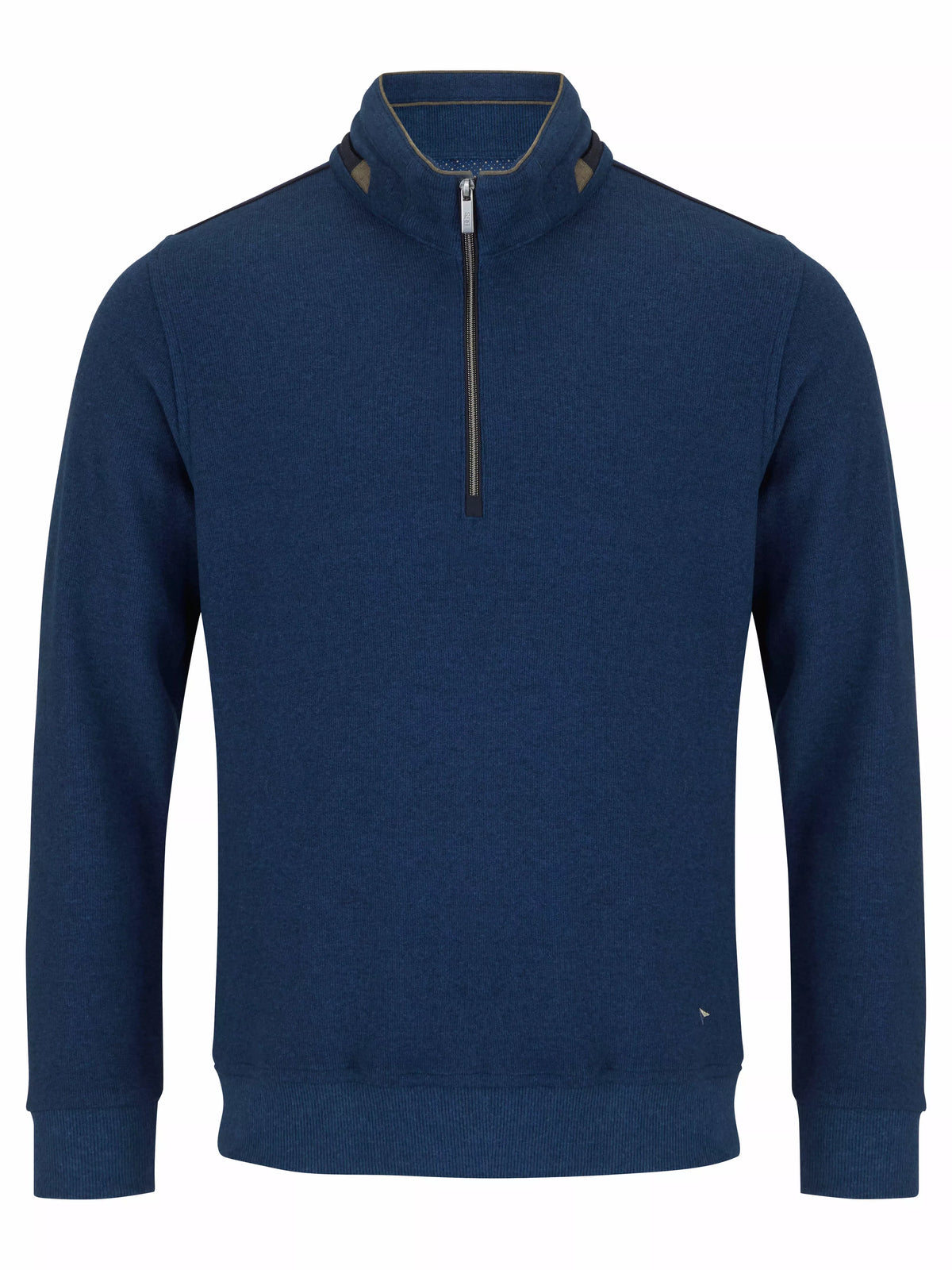 Drifter blue long sleeve polo sweatshirt
