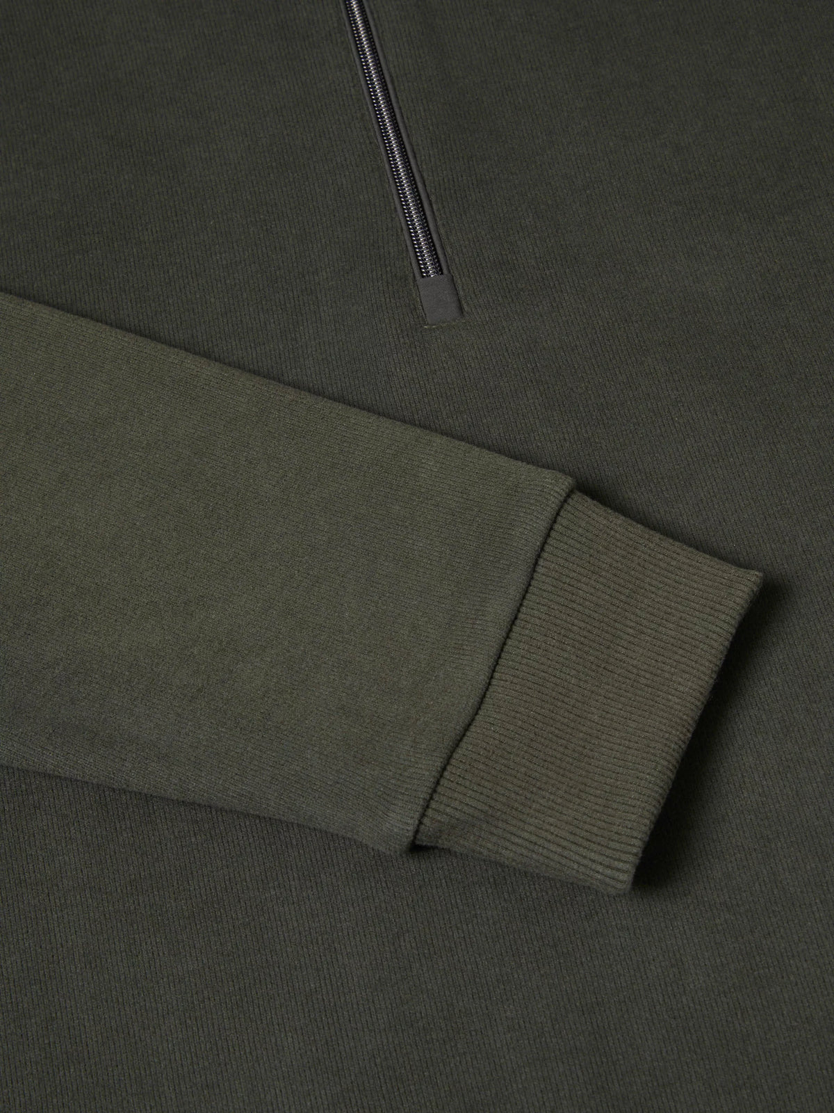 Drifter light green long sleeve polo sweatshirt