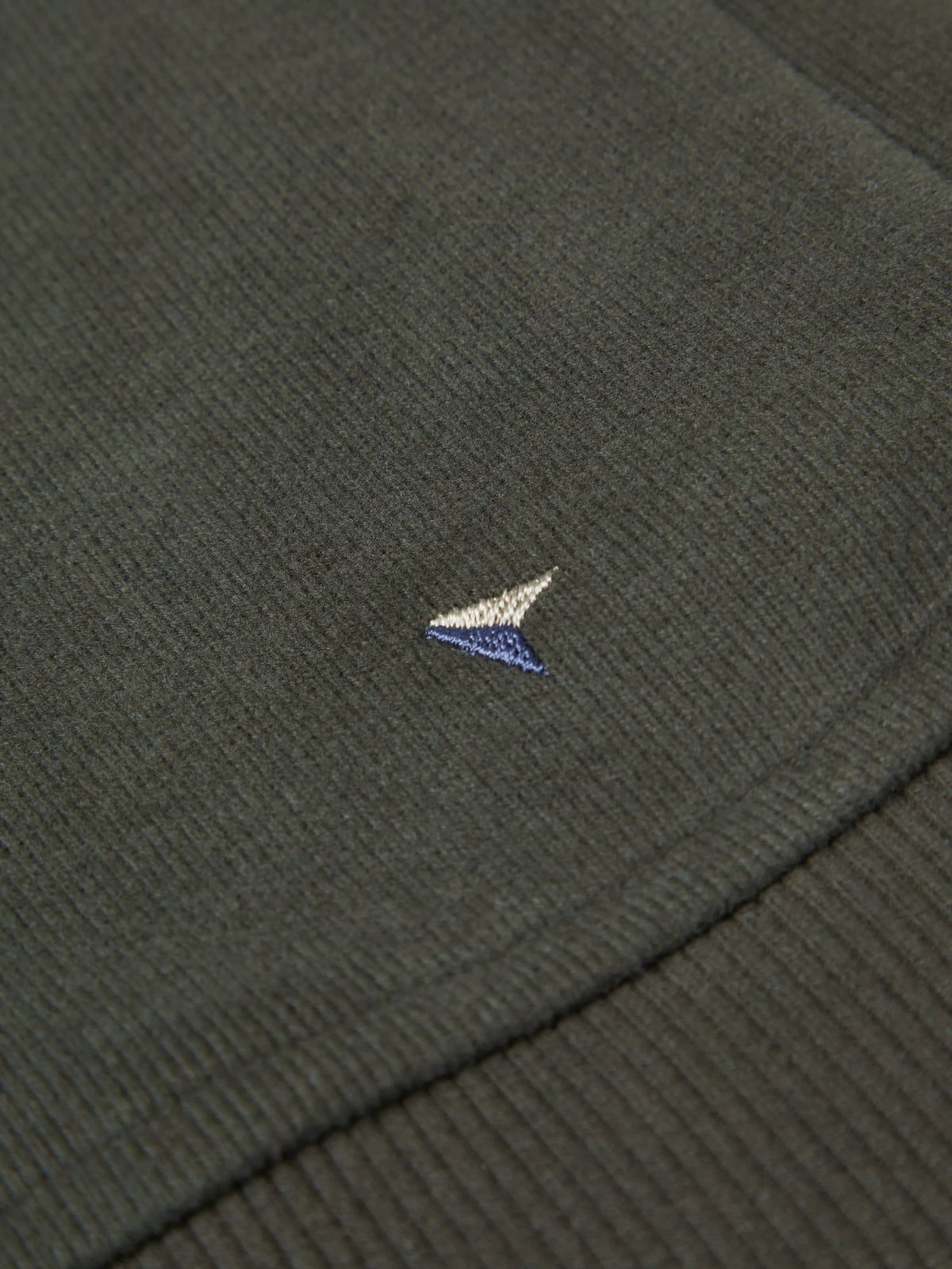 Drifter light green long sleeve polo sweatshirt