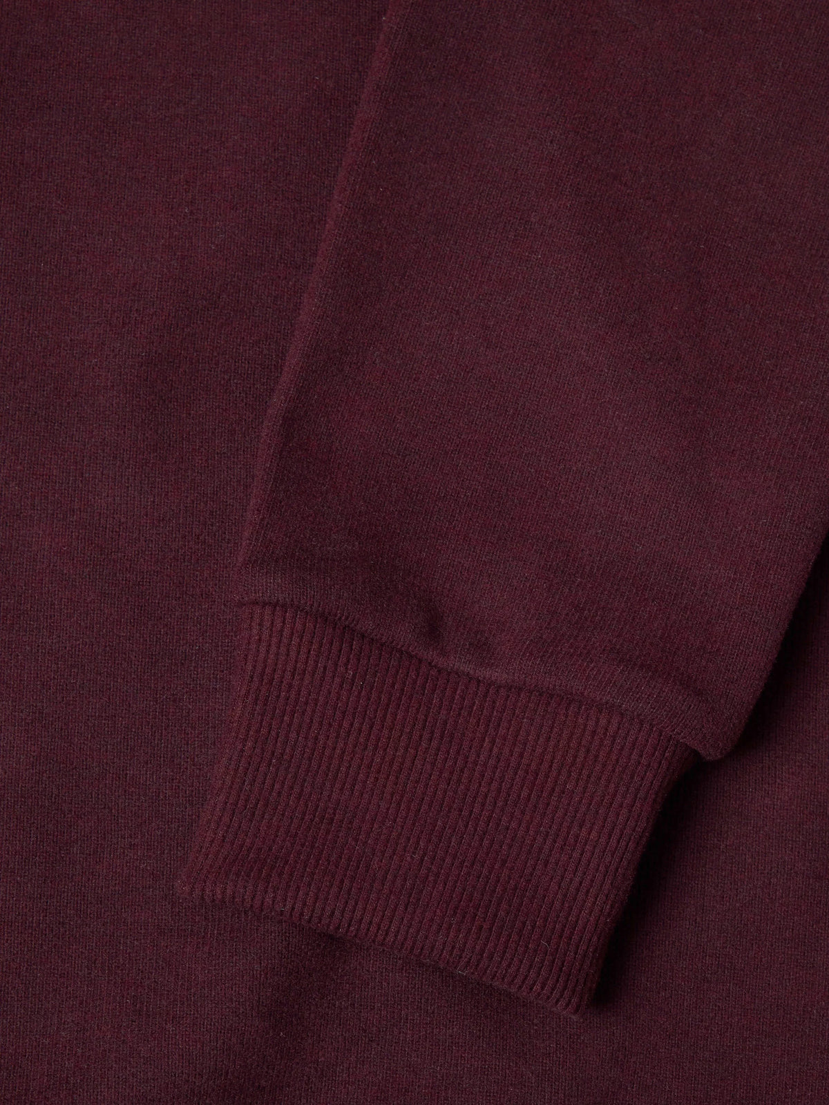 Drifter wine long sleeve polo sweatshirt