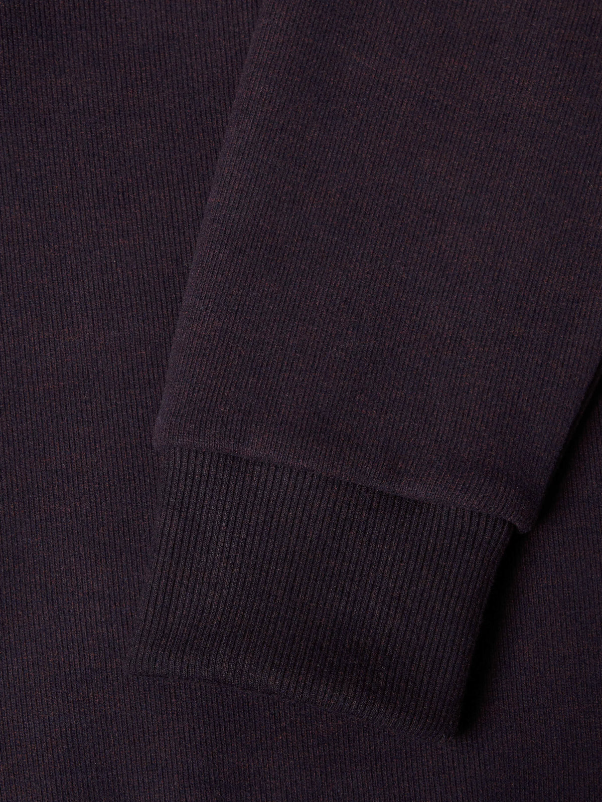 Drifter purple long sleeve polo sweatshirt