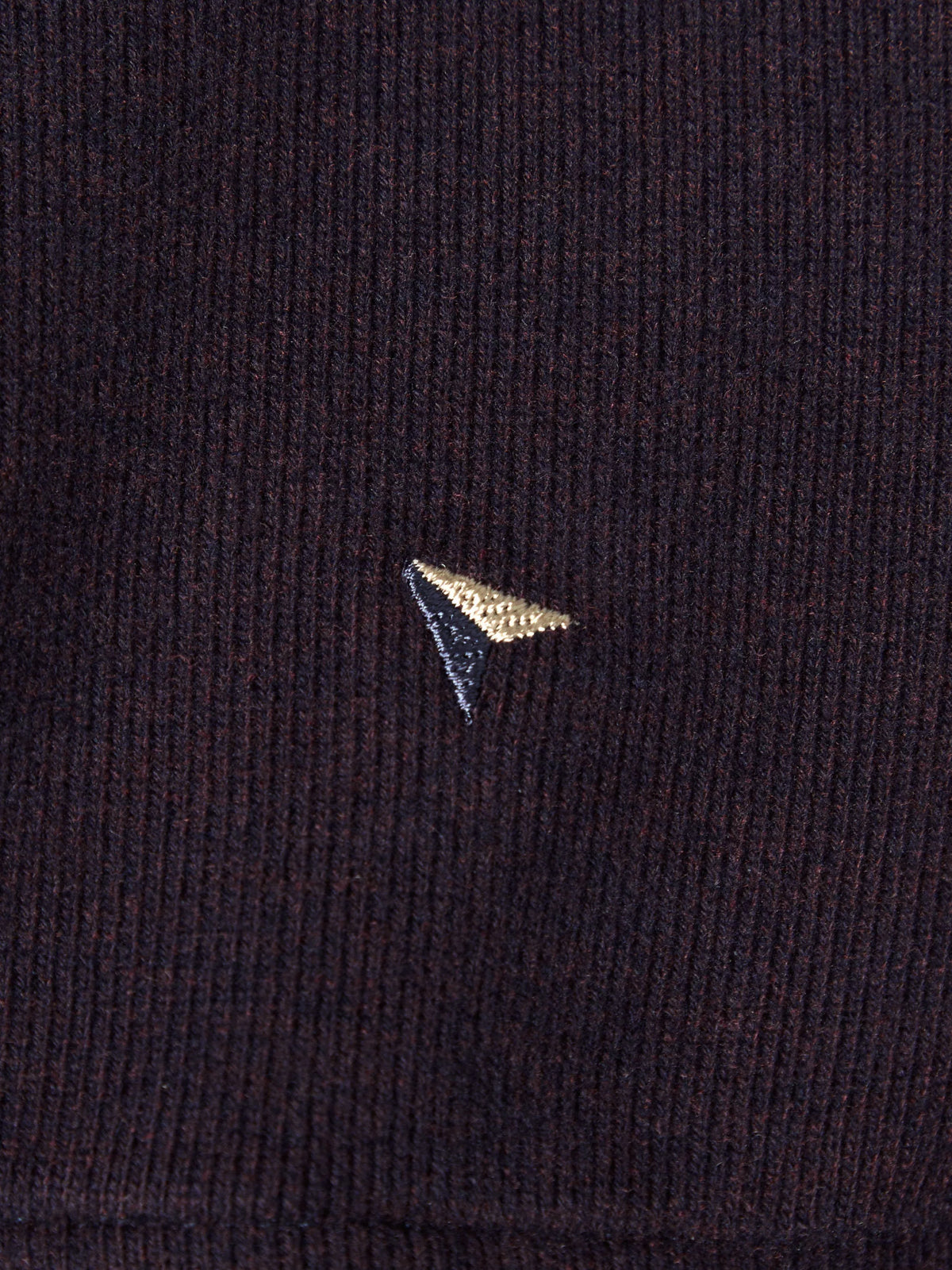 Drifter purple long sleeve polo sweatshirt