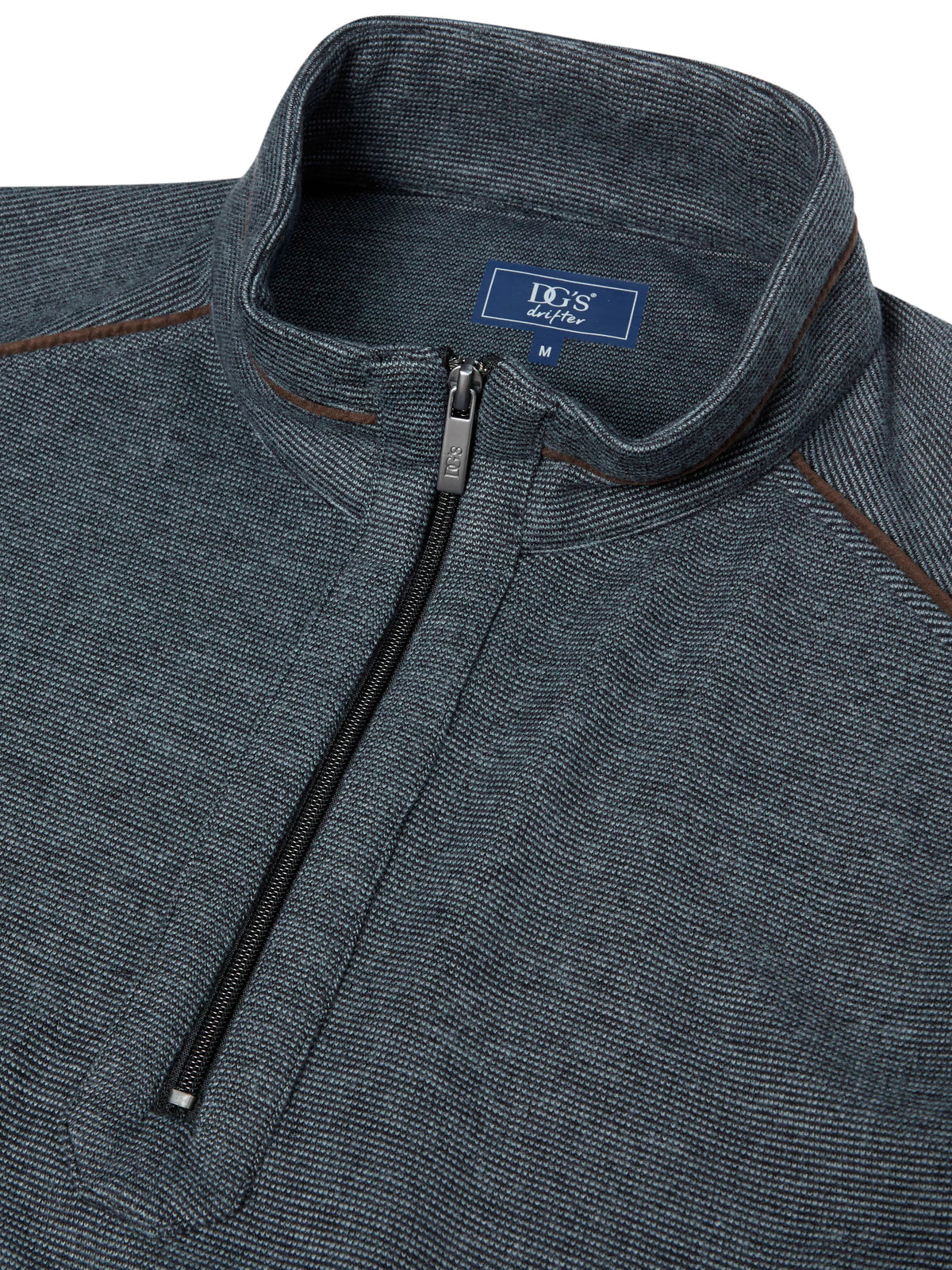 Drifter grey polo sweatshirt