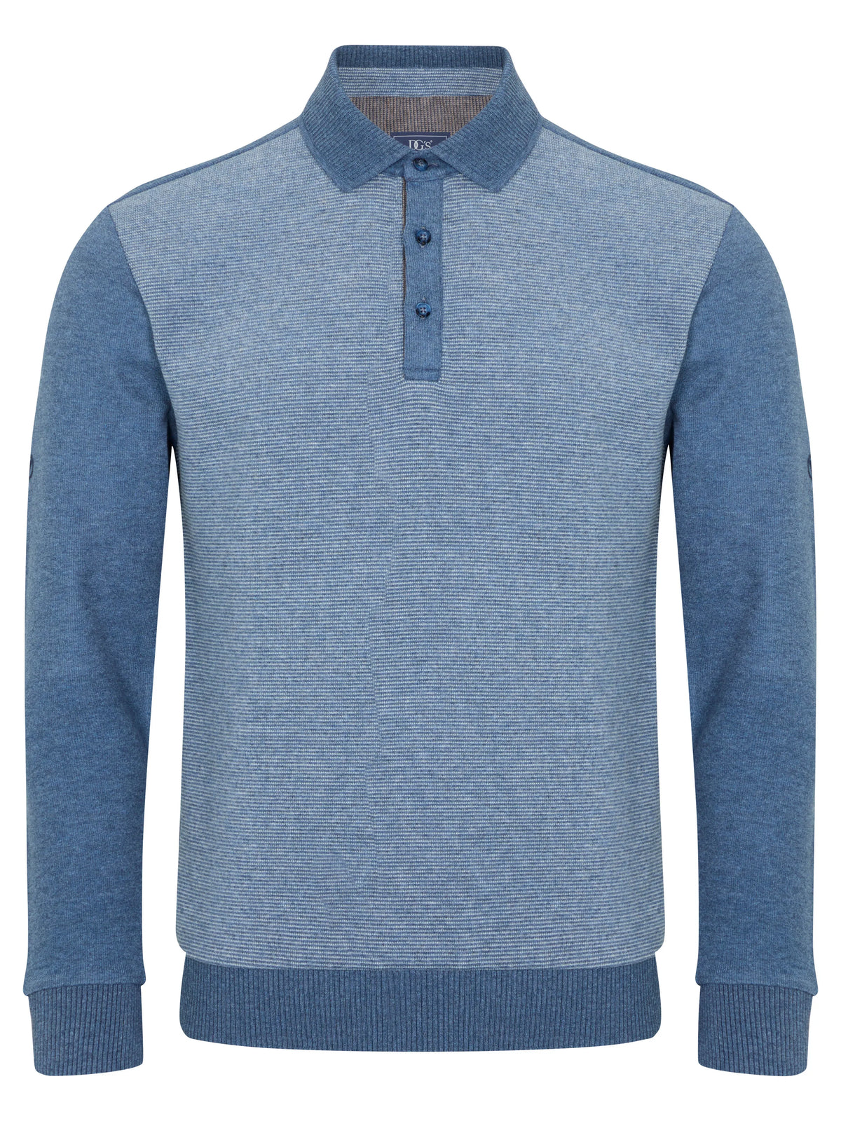 Drifter blue polo sweatshirt