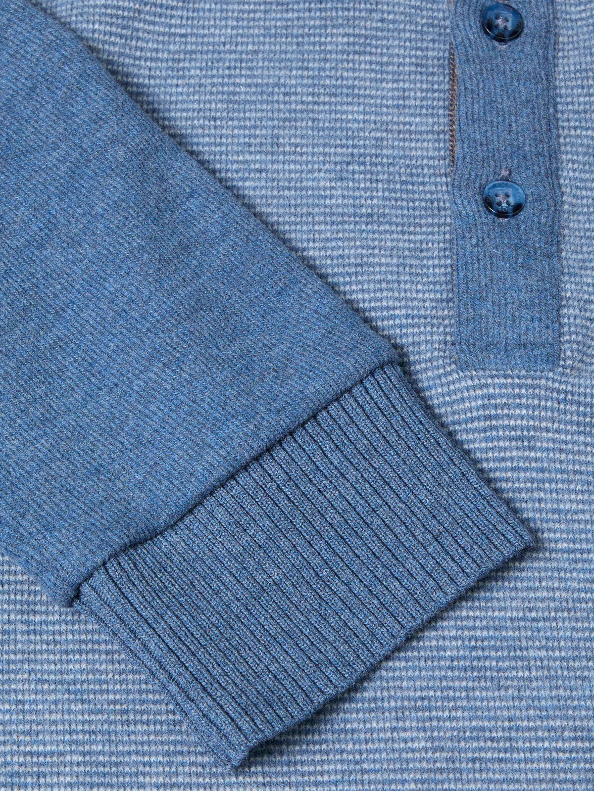 Drifter blue polo sweatshirt