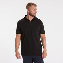 Load image into Gallery viewer, North 56.4 black pique polo
