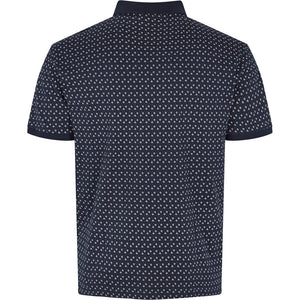 North 56.4 navy pique polo