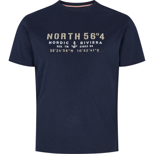 North 56.4 navy t-shirt