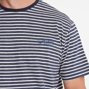 North 56.4 navy striped t-shirt