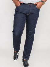 Load image into Gallery viewer, D555 dark blue jeans
